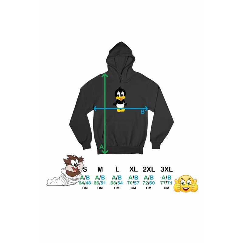 Fashion, accesorii si bijuterii - Femei - Imbracaminte femei - Hanorace femei - Hanorac Femei Daffy Duck Bebelus Ratusca, negru, marime S - Infinity.ro