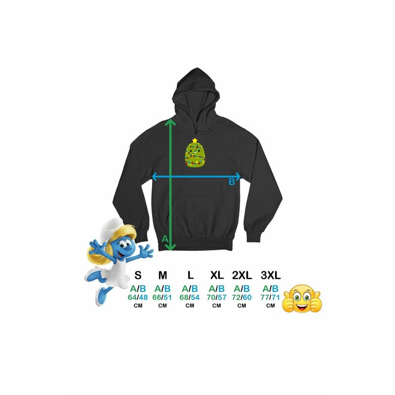 Fashion, accesorii si bijuterii - Femei - Imbracaminte femei - Hanorace femei - Hanorac Femei Squishmallows Brad Craciun Decembrie, negru, marime S - Infinity.ro