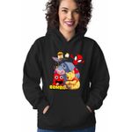 Fashion, accesorii si bijuterii - Femei - Imbracaminte femei - Hanorace femei - Hanorac Femei Banban Paienjenel Winnie Roblox, negru, marime S - Infinity.ro