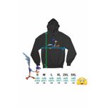 Fashion, accesorii si bijuterii - Femei - Imbracaminte femei - Hanorace femei - Hanorac Femei Cioiotul Strutul Beep Beep, negru, marime S - Infinity.ro