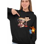 Fashion, accesorii si bijuterii - Femei - Imbracaminte femei - Hanorace femei - Hanorac Femei Mr Bean Ballerina Capucina Meme, negru, marime S - Infinity.ro