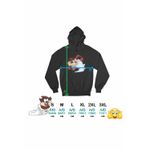 Fashion, accesorii si bijuterii - Femei - Imbracaminte femei - Hanorace femei - Hanorac Femei Taz Tornada Diavol Tasmanian, negru, marime S - Infinity.ro