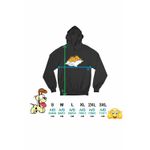 Fashion, accesorii si bijuterii - Femei - Imbracaminte femei - Hanorace femei - Hanorac Femei Garfield Somn Perna Nani, negru, marime S - Infinity.ro