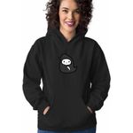 Fashion, accesorii si bijuterii - Femei - Imbracaminte femei - Hanorace femei - Hanorac Femei Squishmallows Moartea cu coasa, negru, marime S - Infinity.ro