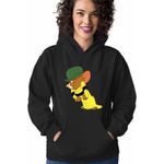 Fashion, accesorii si bijuterii - Femei - Imbracaminte femei - Hanorace femei - Hanorac Femei Tom si Jerry Verisor Boxer, negru, marime S - Infinity.ro