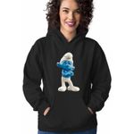 Fashion, accesorii si bijuterii - Femei - Imbracaminte femei - Hanorace femei - Hanorac Femei Strumfii Morocanosul Moroconos, negru, marime S - Infinity.ro