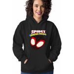 Fashion, accesorii si bijuterii - Femei - Imbracaminte femei - Hanorace femei - Hanorac Femei Spin Paienjenelul Marvel, negru, marime S - Infinity.ro