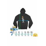 Fashion, accesorii si bijuterii - Femei - Imbracaminte femei - Hanorace femei - Hanorac Femei Tom si Jerry Prietenie, negru, marime S - Infinity.ro