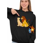 Fashion, accesorii si bijuterii - Femei - Imbracaminte femei - Hanorace femei - Hanorac Femei Mufasa Sarabi Lion King, negru, marime S - Infinity.ro