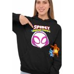 Fashion, accesorii si bijuterii - Femei - Imbracaminte femei - Hanorace femei - Hanorac Femei Fantoma Paianjen Spidey, negru, marime S - Infinity.ro