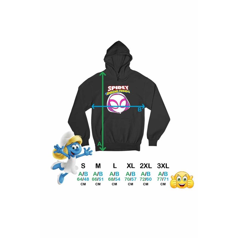 Fashion, accesorii si bijuterii - Femei - Imbracaminte femei - Hanorace femei - Hanorac Femei Fantoma Paianjen Spidey, negru, marime S - Infinity.ro