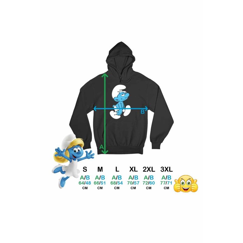 Fashion, accesorii si bijuterii - Femei - Imbracaminte femei - Hanorace femei - Hanorac Femei Strumfii Somnorosul Somnorila, negru, marime S - Infinity.ro