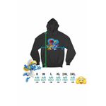 Fashion, accesorii si bijuterii - Femei - Imbracaminte femei - Hanorace femei - Hanorac Femei Ariel Stitch Garda Felina Fuli Kion, negru, marime S - Infinity.ro