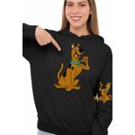Fashion, accesorii si bijuterii - Femei - Imbracaminte femei - Hanorace femei - Hanorac Femei Scooby Doo Unde esti tu, negru, marime S - Infinity.ro