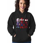 Fashion, accesorii si bijuterii - Femei - Imbracaminte femei - Hanorace femei - Hanorac Femei Fantoma Paianjen Paienjenel Spin, negru, marime S - Infinity.ro