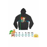 Fashion, accesorii si bijuterii - Femei - Imbracaminte femei - Hanorace femei - Hanorac Femei Familia Flintstone Bamm Bamm Pebbles Bebelusi Epoca de Piatra, negru, marime S - Infinity.ro