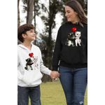 Fashion, accesorii si bijuterii - Femei - Imbracaminte femei - Hanorace femei - Hanorac Femei Talking Tom Angela Love, negru, marime S - Infinity.ro