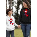 Fashion, accesorii si bijuterii - Femei - Imbracaminte femei - Hanorace femei - Hanorac Femei Paienjenel Spidey Peter Parker, negru, marime S - Infinity.ro