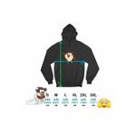Fashion, accesorii si bijuterii - Femei - Imbracaminte femei - Hanorace femei - Hanorac Femei Taz Looney Tunes Chibi Bebelus, negru, marime S - Infinity.ro