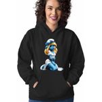 Fashion, accesorii si bijuterii - Femei - Imbracaminte femei - Hanorace femei - Hanorac Femei Smurfette Strumfii Strumfita Elf, negru, marime S - Infinity.ro