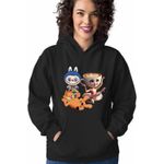 Fashion, accesorii si bijuterii - Femei - Imbracaminte femei - Hanorace femei - Hanorac Femei Garfield Labubu Balerina Capucina, negru, marime S - Infinity.ro