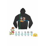 Fashion, accesorii si bijuterii - Femei - Imbracaminte femei - Hanorace femei - Hanorac Femei Garfield Labubu Balerina Capucina, negru, marime S - Infinity.ro