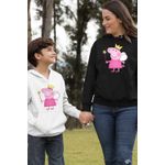 Fashion, accesorii si bijuterii - Femei - Imbracaminte femei - Hanorace femei - Hanorac Femei Purcelusa Peppa Pig Zana Maseluta, negru, marime S - Infinity.ro