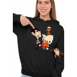 Fashion, accesorii si bijuterii - Femei - Imbracaminte femei - Hanorace femei - Hanorac Femei Yosemite Sam Mr Bean Tung Sahur Brainrot Italian, negru, marime S - Infinity.ro