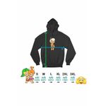 Fashion, accesorii si bijuterii - Femei - Imbracaminte femei - Hanorace femei - Hanorac Femei Familia Flintstone Bamm Bamm Bebelus, negru, marime S - Infinity.ro