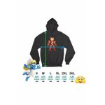 Fashion, accesorii si bijuterii - Femei - Imbracaminte femei - Hanorace femei - Hanorac Femei Iron Man Roblox, negru, marime S - Infinity.ro