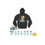 Fashion, accesorii si bijuterii - Femei - Imbracaminte femei - Hanorace femei - Hanorac Femei Pupstruction Phinny Catelusi Constructori, negru, marime S - Infinity.ro