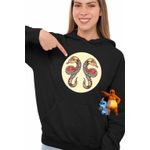 Fashion, accesorii si bijuterii - Femei - Imbracaminte femei - Hanorace femei - Hanorac Femei Gemeni Zodiac Horoscop Gemini Mandala Astrologie Serpi, negru, marime S - Infinity.ro