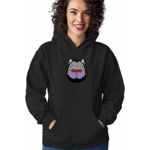 Fashion, accesorii si bijuterii - Femei - Imbracaminte femei - Hanorace femei - Hanorac Femei Squishmallows Dracula Romania Halloween, negru, marime S - Infinity.ro