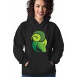 Fashion, accesorii si bijuterii - Femei - Imbracaminte femei - Hanorace femei - Hanorac Femei Capricorn Horoscop Zodie Astrologie, negru, marime S - Infinity.ro