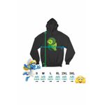 Fashion, accesorii si bijuterii - Femei - Imbracaminte femei - Hanorace femei - Hanorac Femei Capricorn Horoscop Zodie Astrologie, negru, marime S - Infinity.ro