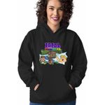 Fashion, accesorii si bijuterii - Femei - Imbracaminte femei - Hanorace femei - Hanorac Femei Gradinita Dramei Totale, negru, marime S - Infinity.ro