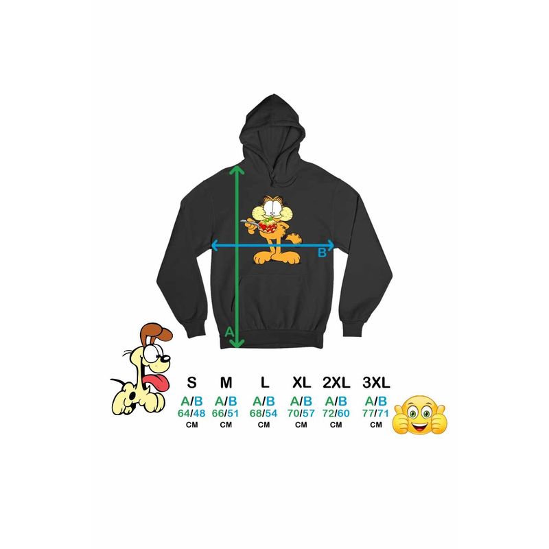 Fashion, accesorii si bijuterii - Femei - Imbracaminte femei - Hanorace femei - Hanorac Femei Garfield Lasagna Mancare Pisic, negru, marime S - Infinity.ro