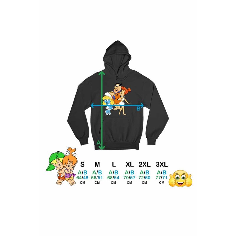Fashion, accesorii si bijuterii - Femei - Imbracaminte femei - Hanorace femei - Hanorac Femei Familia Flintstone Strumfita Strumfii Distractie, negru, marime S - Infinity.ro