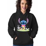 Fashion, accesorii si bijuterii - Femei - Imbracaminte femei - Hanorace femei - Hanorac Femei Daffy Duck Stitch Bugs Bunny Tweety Desene Vechi, negru, marime S - Infinity.ro