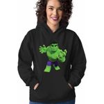 Fashion, accesorii si bijuterii - Femei - Imbracaminte femei - Hanorace femei - Hanorac Femei Hulk Paienjenel Marvel, negru, marime S - Infinity.ro