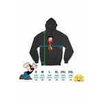 Fashion, accesorii si bijuterii - Femei - Imbracaminte femei - Hanorace femei - Hanorac Femei Betty Boop Diavolita Satan Diavol Iad, negru, marime S - Infinity.ro