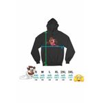Fashion, accesorii si bijuterii - Femei - Imbracaminte femei - Hanorace femei - Hanorac Femei Tasmanian She-Devil Taz Diavol, negru, marime S - Infinity.ro