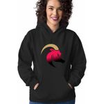 Fashion, accesorii si bijuterii - Femei - Imbracaminte femei - Hanorace femei - Hanorac Femei Berbec Horoscop Zodie Astrologie Aries, negru, marime S - Infinity.ro