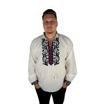 Fashion, accesorii si bijuterii - Barbati - Imbracaminte - Camasi barbati - Ie barbati SE26 alb/galben , marimea S - Infinity.ro
