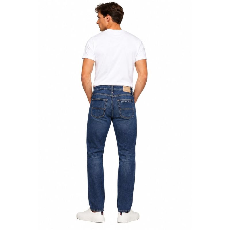Fashion, accesorii si bijuterii - Barbati - Imbracaminte - Pantaloni barbati - Blugi barbati Tommy Jeans Ryan DM0DM20405, 33-32 - Infinity.ro