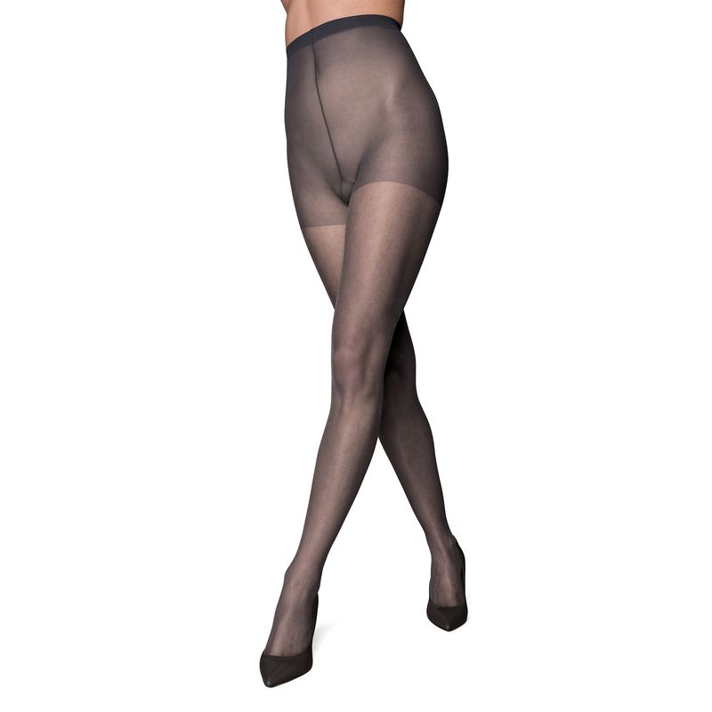 Fashion, accesorii si bijuterii - Femei - Lenjerie si pijamale femei - Sosete si ciorapi femei - Dres Lycra 10 DEN Illusion, Negru, XL - Infinity.ro