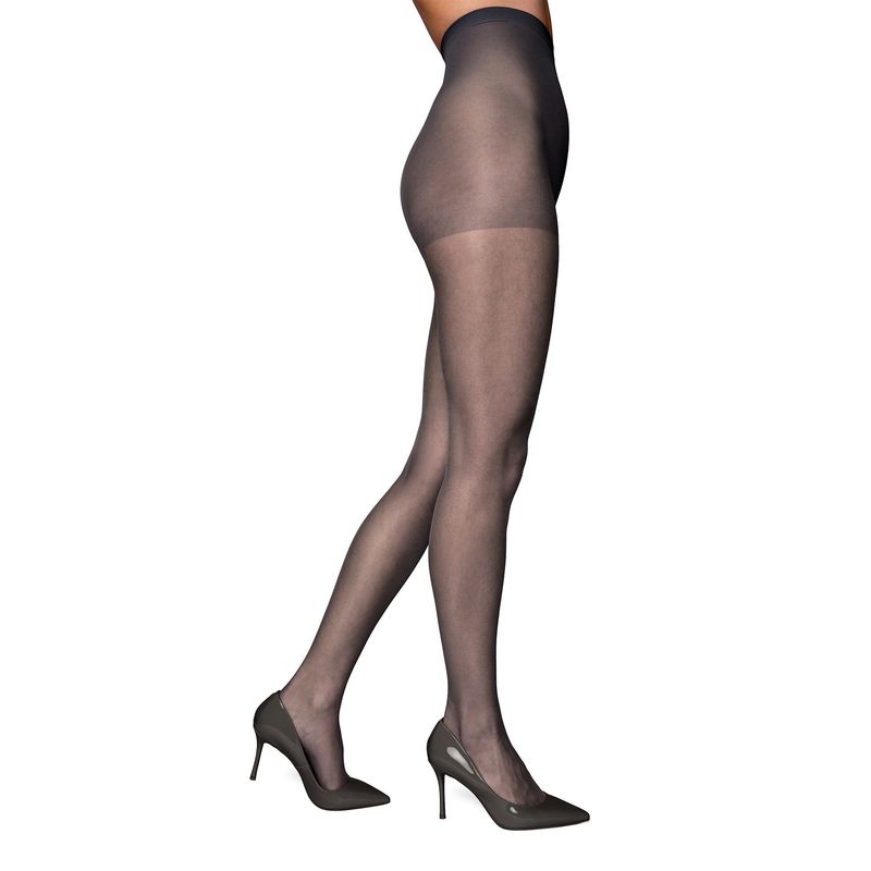 Fashion, accesorii si bijuterii - Femei - Lenjerie si pijamale femei - Sosete si ciorapi femei - Dres Lycra 10 DEN Illusion, Negru, XL - Infinity.ro