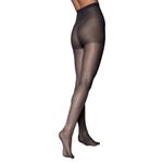 Fashion, accesorii si bijuterii - Femei - Lenjerie si pijamale femei - Sosete si ciorapi femei - Dres Lycra 10 DEN Illusion, Negru, XL - Infinity.ro