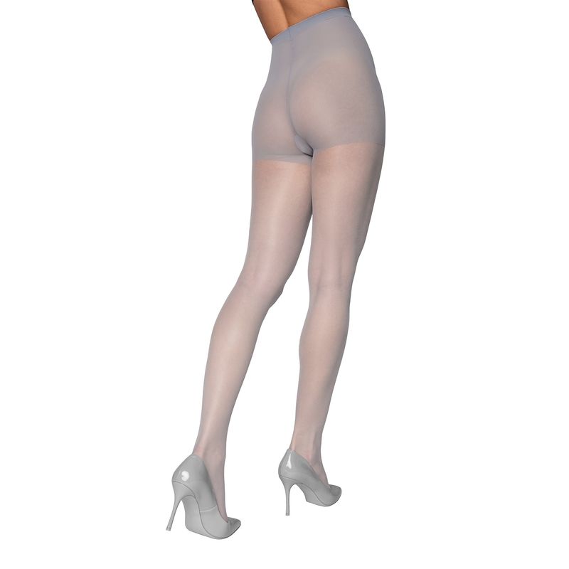 Fashion, accesorii si bijuterii - Femei - Lenjerie si pijamale femei - Sosete si ciorapi femei - Dres Lycra 10 DEN Illusion, Gri, XXL - Infinity.ro