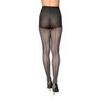 Fashion, accesorii si bijuterii - Femei - Lenjerie si pijamale femei - Sosete si ciorapi femei - Dres Lycra 15 Den SELECT cu model Indila, Negru, XL - Infinity.ro